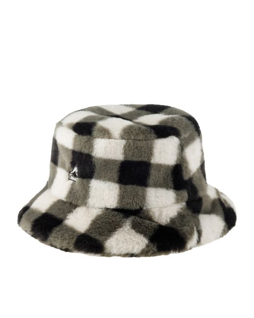 Kangol Панама унисекс K4370 Faux Fur Bucket черная р.