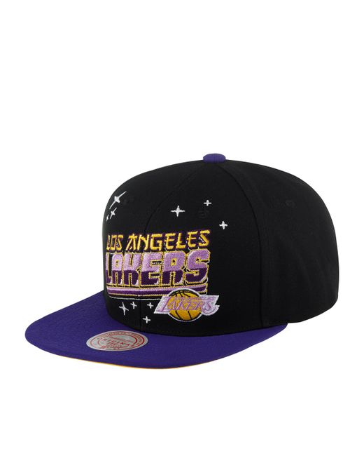 Mitchell&Ness Бейсболка Mitchell Ness HHSS5472-LALYYPPPBLCK Los Angeles Lakers NBA черная one
