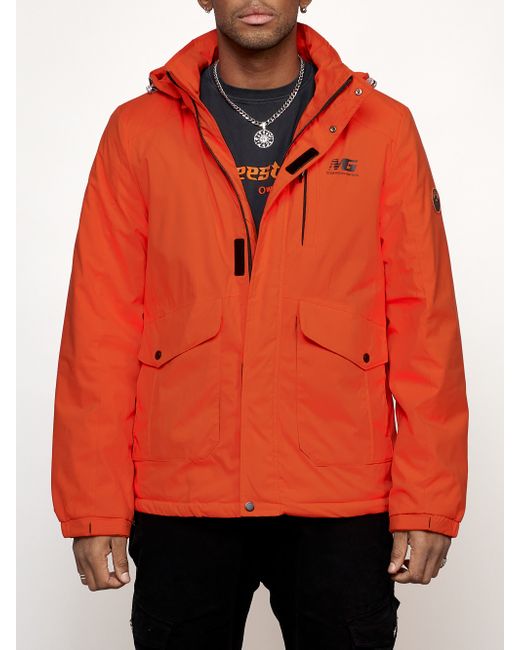 Mg Куртка AD88025 оранжевая