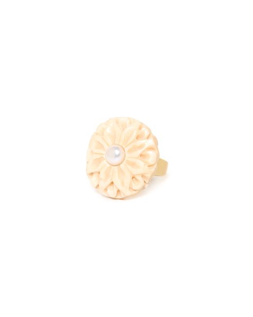 Nature bijoux Кольцо из бижутерного сплава культивированный жемчуг