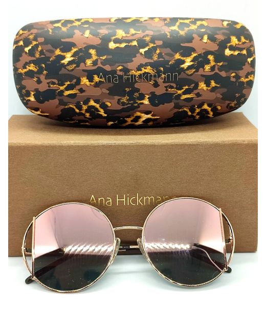 Ana Hickman Солнцезащитные очки золотистые
