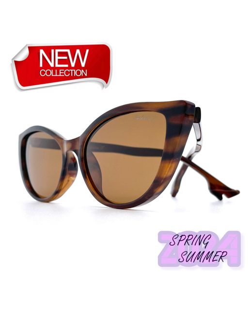 Smakhtin'S eyewear & accessories Солнцезащитные очки LK1899 коричневые