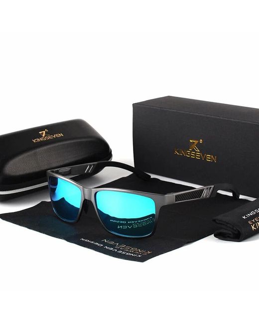 Kingseven Солнцезащитные очки унисекс N7180 синие