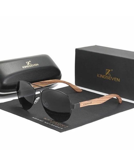 Kingseven Солнцезащитные очки унисекс Z-5518 black