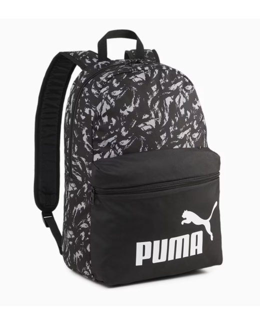Puma Рюкзак Phase AOP Backpack black-cocrete gray aop 44х30х14 см