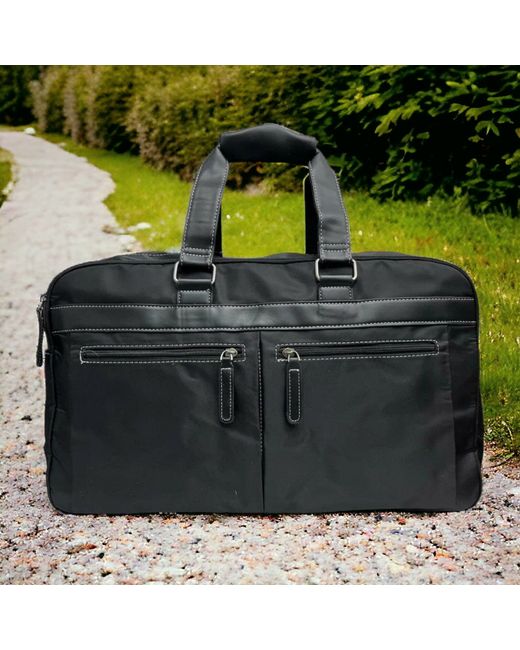 Capri Дорожная сумка унисекс STN-805-1 черная 30x50x20 см