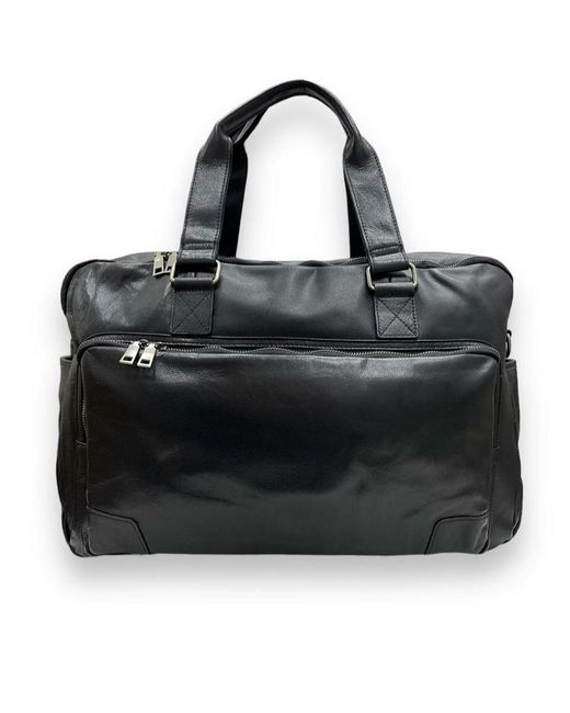 Capri Дорожная сумка унисекс STN-6619 черная 32x48x20 см