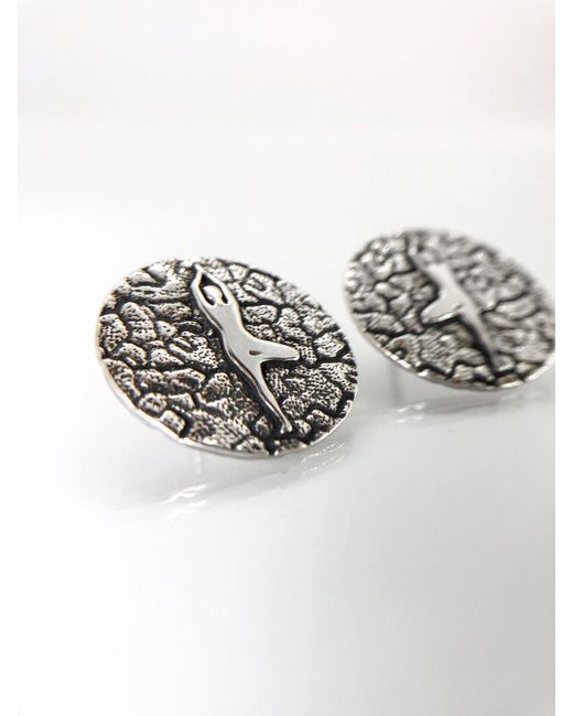 Mood&Spur MS Jewellery Серьги из серебра Йога