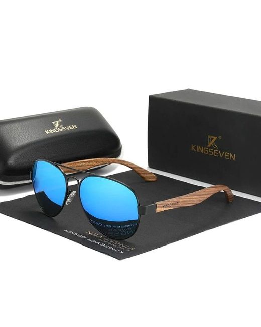 Kingseven Солнцезащитные очки унисекс Z-5518 blue