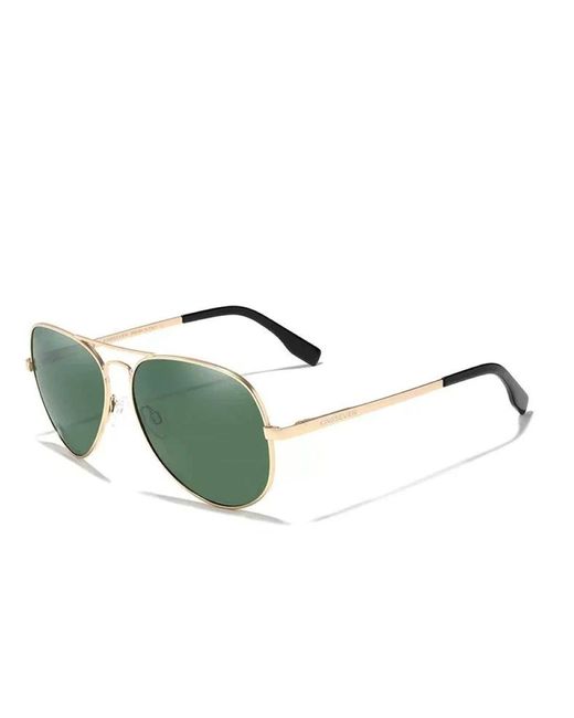 Kingseven Солнцезащитные очки унисекс N7735 goldgreen