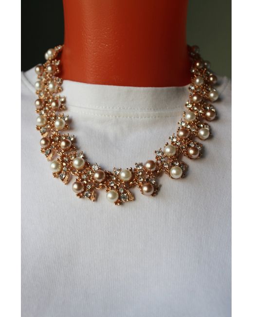 Fashion Jewerly Ожерелье из бижутерного сплава 45 см 160 пластик