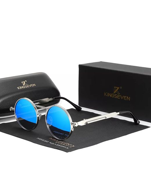 Kingseven Солнцезащитные очки унисекс N7579 синие