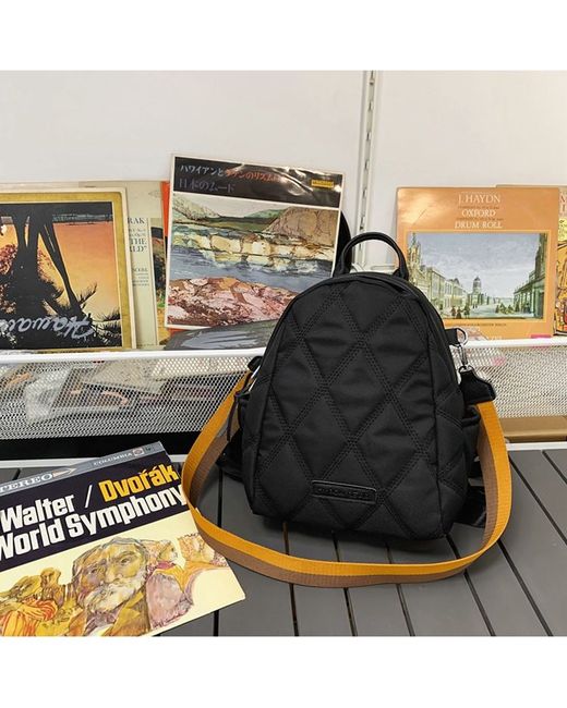 Fern Сумка-рюкзак M-052 черная 27х23х14 см