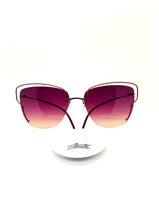 Silhouette Солнцезащитные очки 11 бордовые