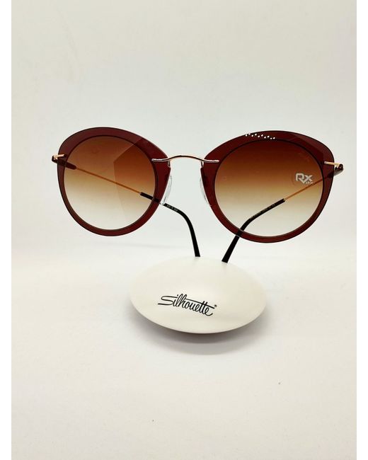 Silhouette Солнцезащитные очки 9 коричневые