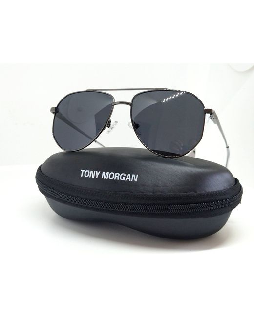 Tony Morgan Солнцезащитные очки унисекс 9754 темно-серые