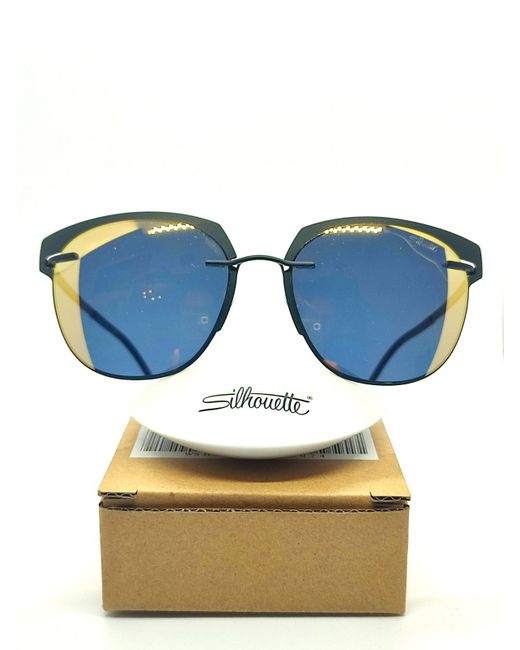 Silhouette Солнцезащитные очки унисекс 8702 золотистые