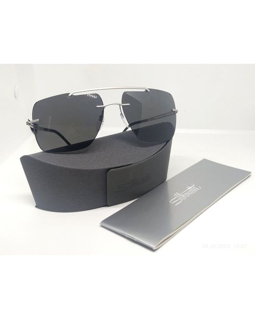 Silhouette Солнцезащитные очки 8674 серые