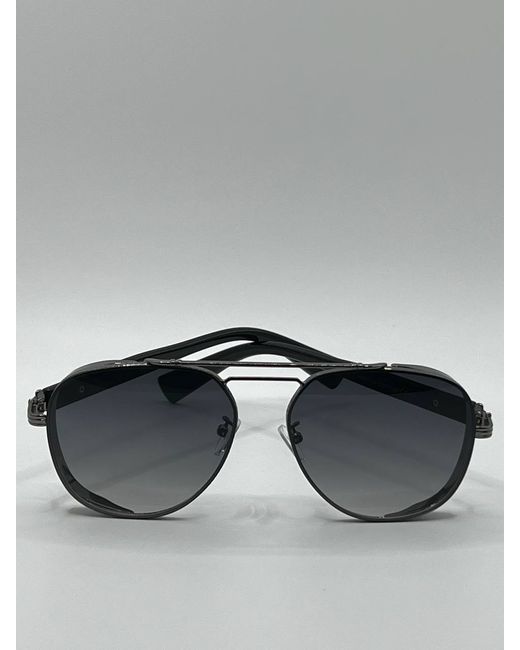 Nobrand Солнцезащитные очки унисекс Авиа темно-серые