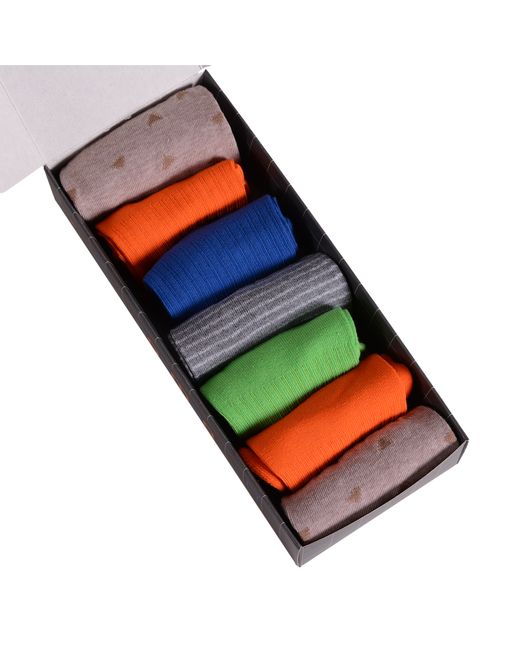 Palama Подарочный набор носков мужских EPL-7-28 разноцветных 25 7 пар