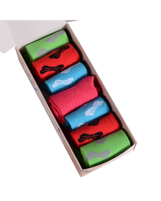 Palama Подарочный набор носков женских PL-СП7-17ж разноцветных 7 пар