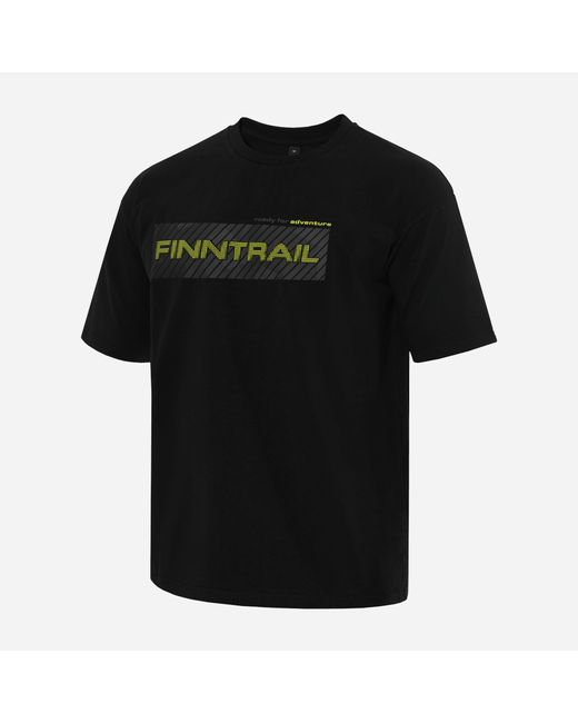 Finntrail Футболка унисекс 6713 черная XS