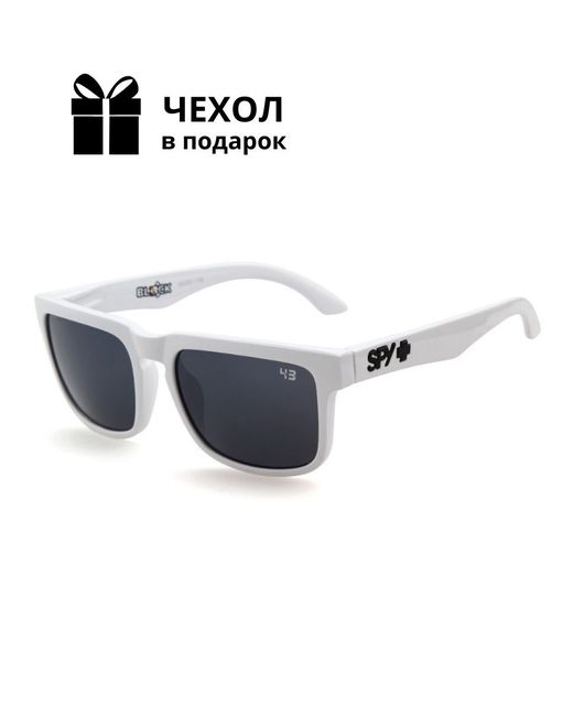 Hola Солнцезащитные очки унисекс SPY-1 белые/черные
