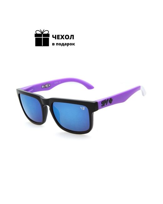 Hola Солнцезащитные очки унисекс SPYFS фиолетовые