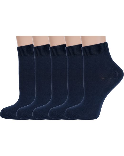 RuSocks Комплект носков женских 5-С-420/1 синих 5 пар