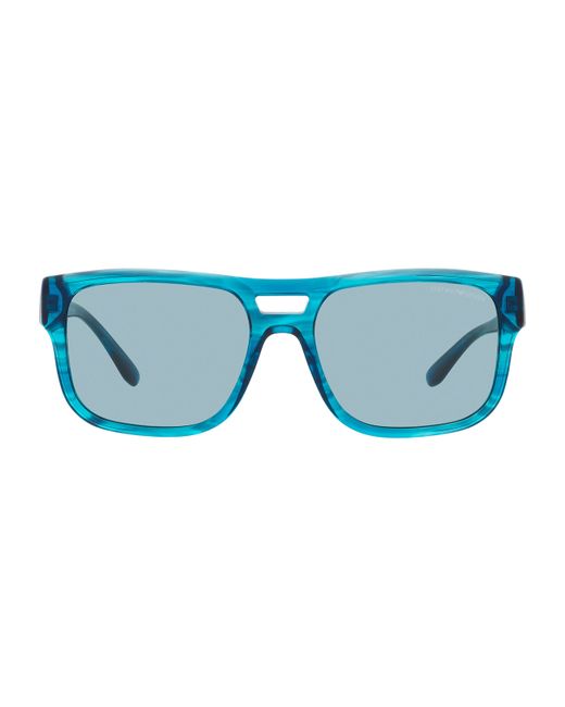 Emporio Armani Солнцезащитные очки голубые