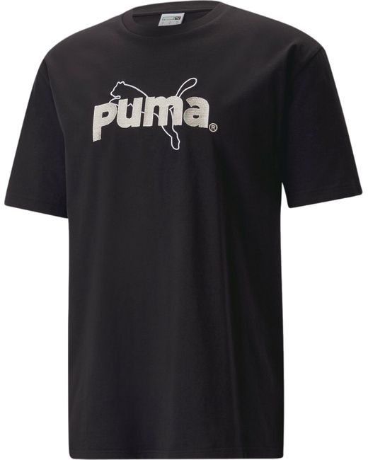 Puma Футболка черная