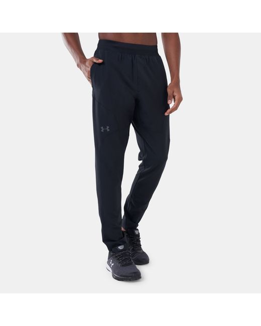 Under Armour Брюки UA Unstoppable Tapered Pants черные размер