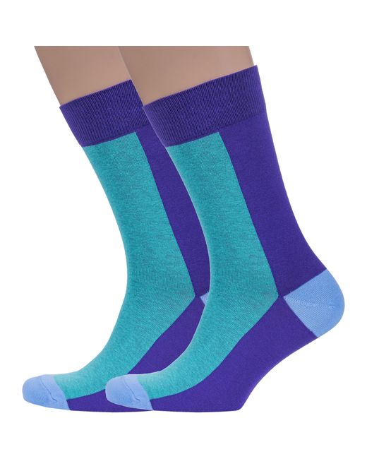 Нева-Сокс Комплект носков мужских 2-MAG-34 разноцветных 27 2 пары