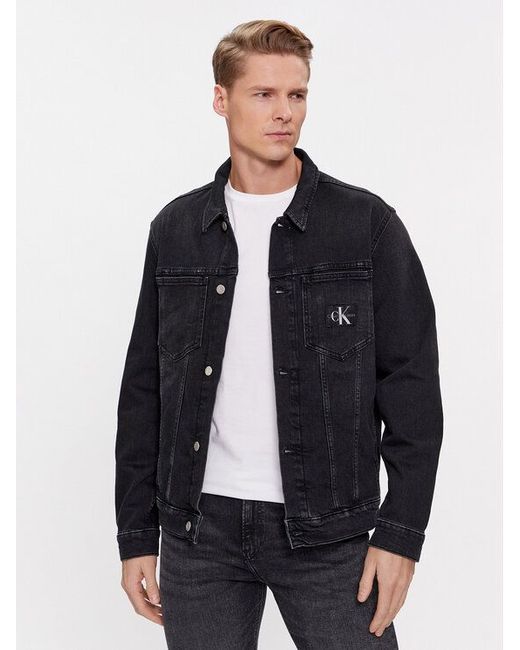 Calvin Klein Jeans Джинсовая куртка J30J324577 черная M
