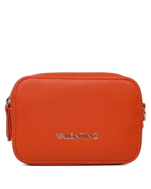 Valentino Сумка кросс-боди коричнево-оранжевая
