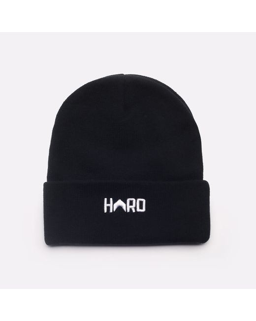 Hard Шапка blk/wht-0102 черная