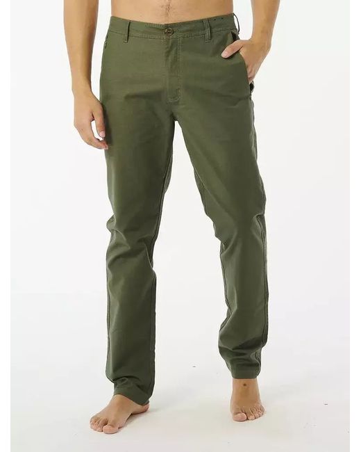 Rip Curl Спортивные брюки 00TMPA зеленые