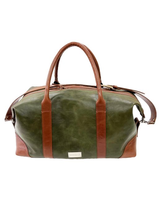 Mark&Fox Дорожная сумка Travel темно-зеленая 37х49х22 см