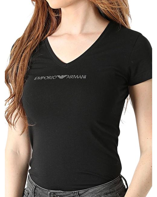 Emporio Armani Футболка 164407CC318 черная XL