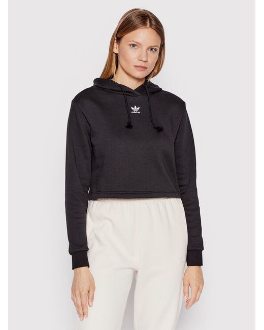 Adidas Худи 0000300000281 черное 42 EU