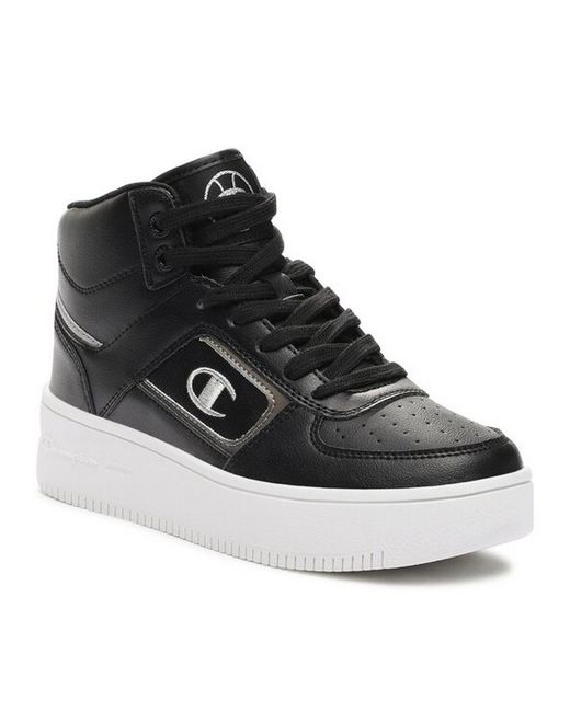 Champion Кеды Mid Cut Shoe Foul Play Plat Metal S11600-KK001 черные