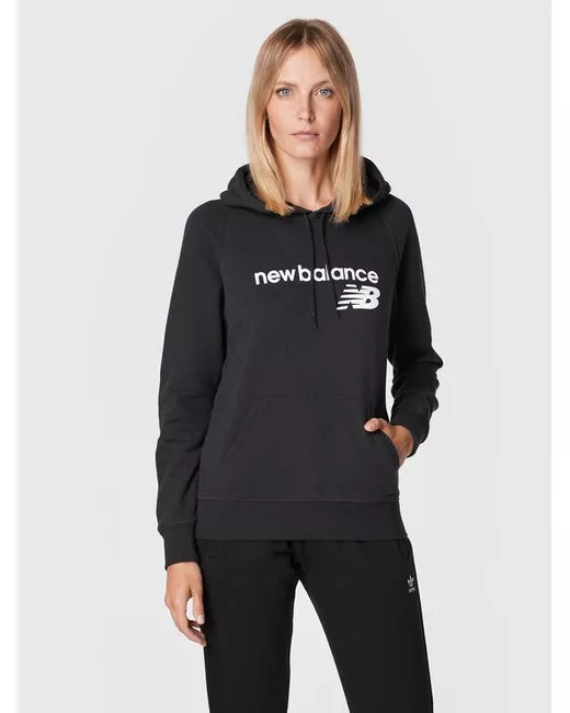 New Balance Худи 0000301566328 черное доставка из-за рубежа