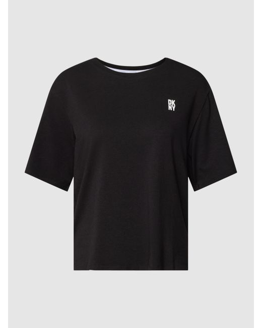 Dkny Футболка 1785751 черная доставка из-за рубежа
