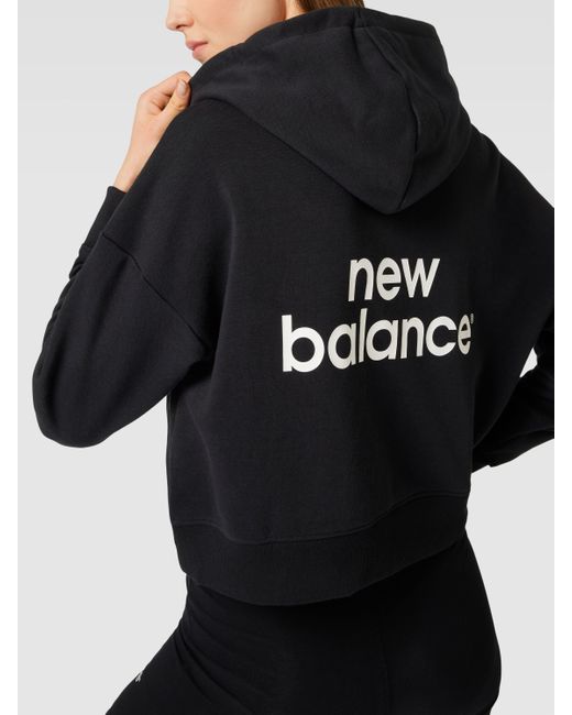 New Balance Худи черное доставка из-за рубежа