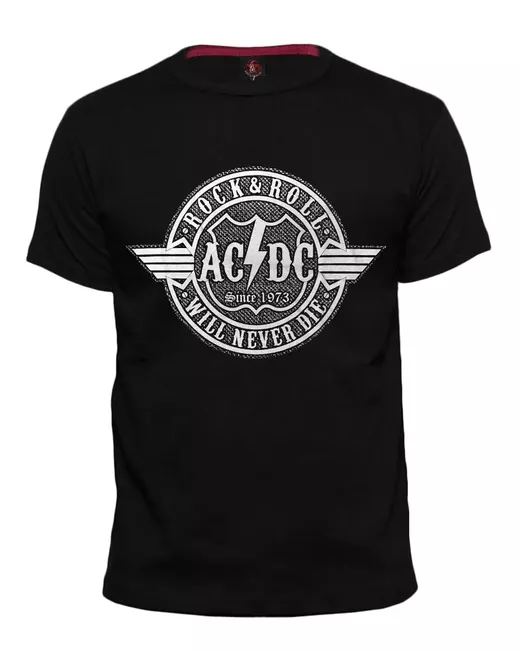 RockMerch Футболка унисекс RBE162 черная S