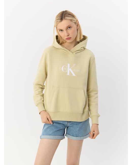 Calvin Klein Худи зеленое