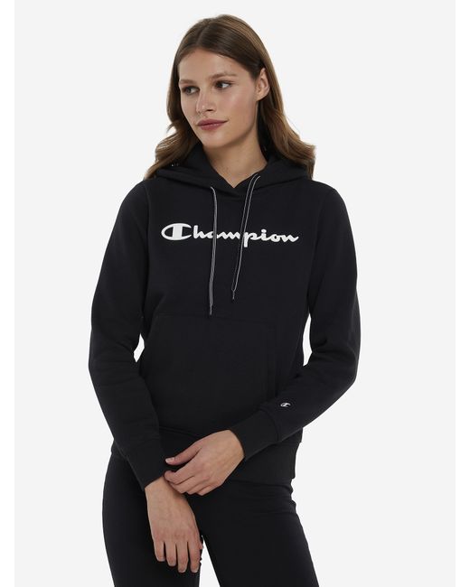 Champion Худи черное