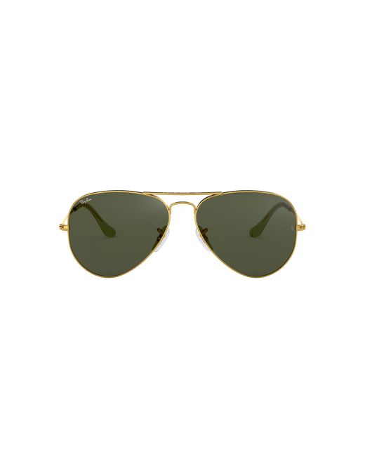 Ray-Ban Солнцезащитные очки унисекс 0RB3025 зеленые