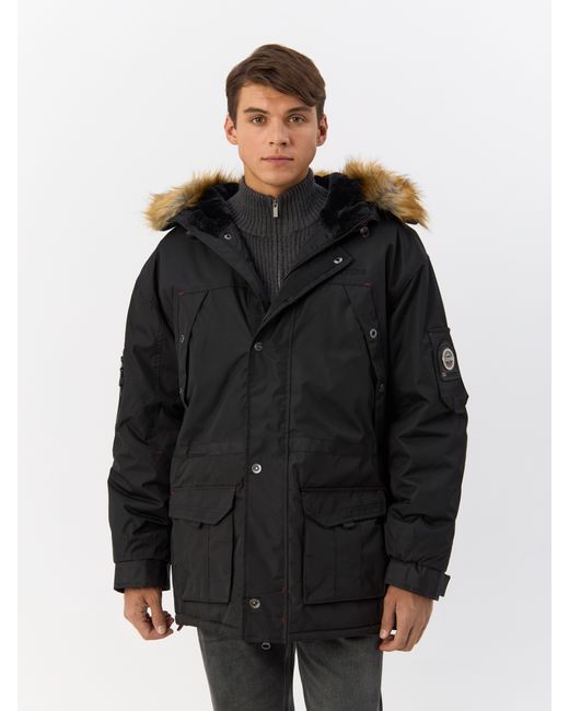 Geographical norway Парка черная 3XL