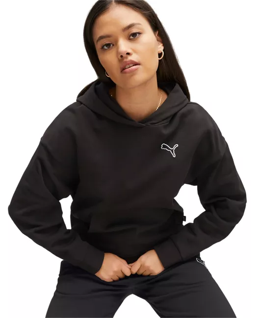 Puma Худи Better Essentials Hoodie Fl черное